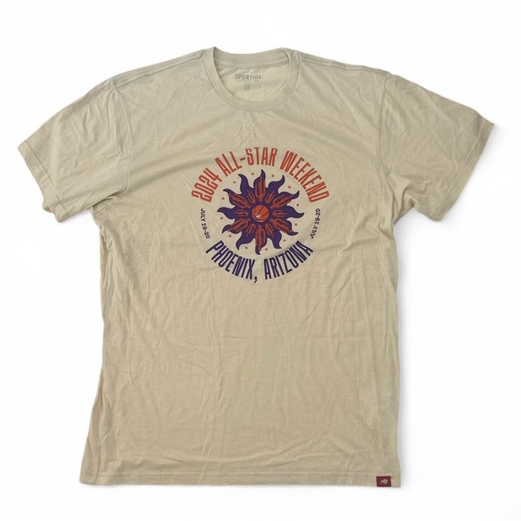 WNBA All-Star Game Phoenix Mercury 2024 Player Team Special Edition Tee 2X NWOT - Picture 1 of 6